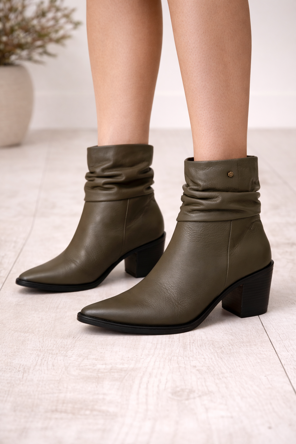 Bota Loren Militar Burned